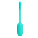 PRETTY LOVE - JULIUS WATERPROOF-RECHARGEABLE VIBRATING EGG AQUA GREEN - imagine 3