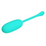 PRETTY LOVE - JULIUS WATERPROOF-RECHARGEABLE VIBRATING EGG AQUA GREEN - imagine 4