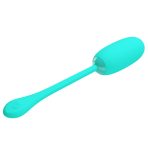 PRETTY LOVE - JULIUS WATERPROOF-RECHARGEABLE VIBRATING EGG AQUA GREEN - imagine 2
