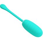 PRETTY LOVE - KIRK RECHARGEABLE VIBRATING EGG AQUA GREEN - imagine 5