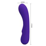 PRETTY LOVE - PRESCOTT RECHARGEABLE VIBRATOR PURPLE - imagine 5