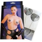CHILIROSE - CR 4662 NIPPLE COVERS SILVER  BLACK - imagine 2