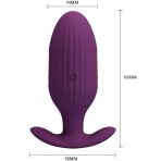 PRETTY LOVE - JEFFERSON APP CONTROLLED ANAL PLUG PURPLE - imagine 5