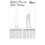 LIVCO CORSETTI FASHION - LAMEAN LC XG044 STOCKINGS BLACK ONE SIZE - imagine 2