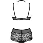 LIVCO CORSETTI FASHION - LINERA FOR THE SENSES COLLECTION SUJETADOR + PANTY NEGRO - imagine 4