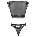 LIVCO CORSETTI FASHION - TIMOSAN LC 90631 SUJETADOR + PANTY NEGRO - imagine 4