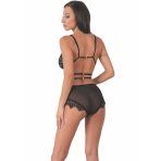 LIVCO CORSETTI FASHION - DREZNA LC 90733 SUJETADOR + PANTY NEGRO - imagine 2