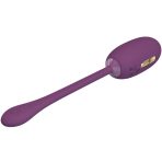 PRETTY LOVE - DOREEN PURPLE RECHARGEABLE VIBRATING EGG - imagine 3