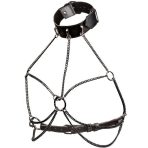 CALEXOTICS - EUPHORIA PLUS SIZE MULTI CHAIN COLLAR HARNESS - imagine 4