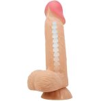 PRETTY LOVE - SLIDING SKIN SERIES REALISTIC DILDO WITH SLIDING SKIN SUCTION CUP 20.6 CM - imagine 5