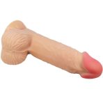 PRETTY LOVE - SLIDING SKIN SERIES REALISTIC DILDO WITH SLIDING SKIN SUCTION CUP 20.6 CM - imagine 4