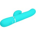 PRETTY LOVE - PERLITA MULTIFUNCTION 3 IN 1 G-SPOT VIBRATOR AQUA GREEN - imagine 4