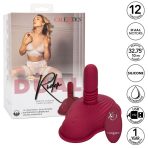 CALEXOTICS - RIDER MASSAGER DOUBLE MOTOR REMOTE CONTROL RED - imagine 2