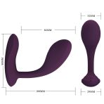 PRETTY LOVE - BAIRD G-SPOT 12 VIBRATIONS RECHARGEABLE LILA APP - imagine 3