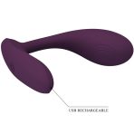PRETTY LOVE - BAIRD G-SPOT 12 VIBRATIONS RECHARGEABLE LILA APP - imagine 5