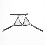 SUBBLIME - HARNESS BRA AND NECKLACE WITH CHAINS ONE SIZE - imagine 4