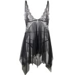 SUBBLIME - BABYDOLL TELA TUL PECHO ENCAJE S/M - imagine 5
