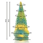 EPIC - CETUS GREEN TENTACLE DILDO LARGE SIZE - imagine 2