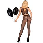LIVCO CORSETTI FASHION - AMAHIL BODYSTOCKING CROTCHLESS BLACK ONE SIZE - imagine 2