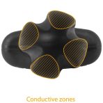 ELECTRASTIM - TARTARUS ANAL PLUG QUADRIPOLAR SILICONE BLACK - imagine 5