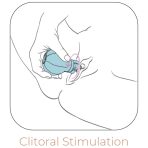 ADRIEN LASTIC - CARESS CLITORIS STIMULATOR BLUE - imagine 3