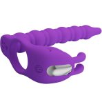PRETTY LOVE - BLACKNEY PENIS RING WITH LILA VIBRATOR PLUG - imagine 3