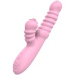 ARMONY - VIBRATOR MULTIFUNCTION WITH STIMULATING TONGUE HEAT EFFECT PINK - imagine 5