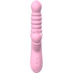 ARMONY - VIBRATOR MULTIFUNCTION WITH STIMULATING TONGUE HEAT EFFECT PINK - imagine 4