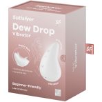 SATISFYER - DEW DROP VIBRADOR LAY-ON BLANCO - imagine 5