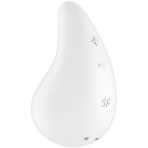 SATISFYER - DEW DROP VIBRADOR LAY-ON BLANCO - imagine 3