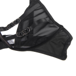 SUBBLIME - TWO PIECE SET OF TRANSPARENCY BRA AND S/M STRIPS - imagine 5