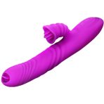ARMONY - ANGELIA MULTIFUNCTION VIBRATOR DOUBLE TONGUE VIOLET HEAT EFFECT - imagine 2