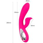 ARMONY - DARO VIBRATOR  PULL RING STIMULATOR FUCHSIA - imagine 3