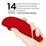 WOMANIZER - PREMIUM 2 CLITORAL STIMULATOR BORDEAUX - imagine 5