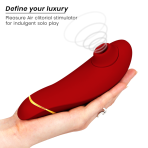 WOMANIZER - PREMIUM 2 CLITORAL STIMULATOR BORDEAUX - imagine 3