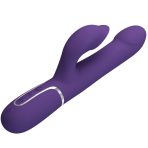 PRETTY LOVE - ZALIN RABBIT VIBRATOR PEARLS 4 IN 1 PURPLE - imagine 4