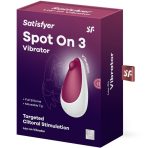 SATISFYER - SPOT ON 3 CLITORIS STIMULATOR BERRY - imagine 5