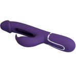 PRETTY LOVE - KAMPAS RABBIT 3 IN 1 MULTIFUNCTION VIBRATOR WITH TONGUE VIOLET - imagine 4