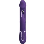 PRETTY LOVE - KAMPAS RABBIT 3 IN 1 MULTIFUNCTION VIBRATOR WITH TONGUE VIOLET - imagine 3