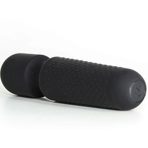 ARMONY - YOUR MAGIC MASSAGER  VIBRATOR RECHARGEABLE 10 VIBRATIONS WAND DOTS BLACK - imagine 2