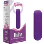 ARMONY - SPLASH HAHA VIBRATOR BULLET SILICONE 10 VIBRATIONS 75 X 19 CM PURPLE - imagine 5