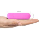 ARMONY - SPLASH HAHA VIBRATOR BULLET SILICONE 10 VIBRATIONS 75 X 19 CM PINK - imagine 3