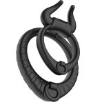 ARMONY - BULLS PASION RING BLACK