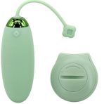 ARMONY - KITTY FUN EGG VIBRATOR REMOTE CONTROL 10 VIBRATIONS GREEN - imagine 2