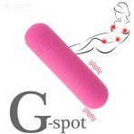 ARMONY - SPLASH HAHA VIBRATOR BULLET SILICONE 10 VIBRATIONS 75 X 19 CM PINK - imagine 5