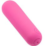 ARMONY - SPLASH HAHA VIBRATOR BULLET SILICONE 10 VIBRATIONS 75 X 19 CM PINK - imagine 2