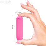 ARMONY - SPLASH JOLINE VIBRATOR BULLET SILICONE REMOTE CONTROL 10 VIBRATIONS 65 X 15 CM PINK - imagine 3