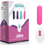 ARMONY - SPLASH JOLINE VIBRATOR BULLET SILICONE REMOTE CONTROL 10 VIBRATIONS 65 X 15 CM PINK - imagine 5