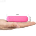 ARMONY - SPLASH JOIE VIBRATOR BULLET SILICONE REMOTE CONTROL 10 VIBRATIONS 75 X 19 CM PINK - imagine 4