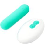 ARMONY - SPLASH JOLINE VIBRATOR BULLET SILICONE REMOTE CONTROL 10 VIBRATIONS 65 X 15 CM GREEN - imagine 2